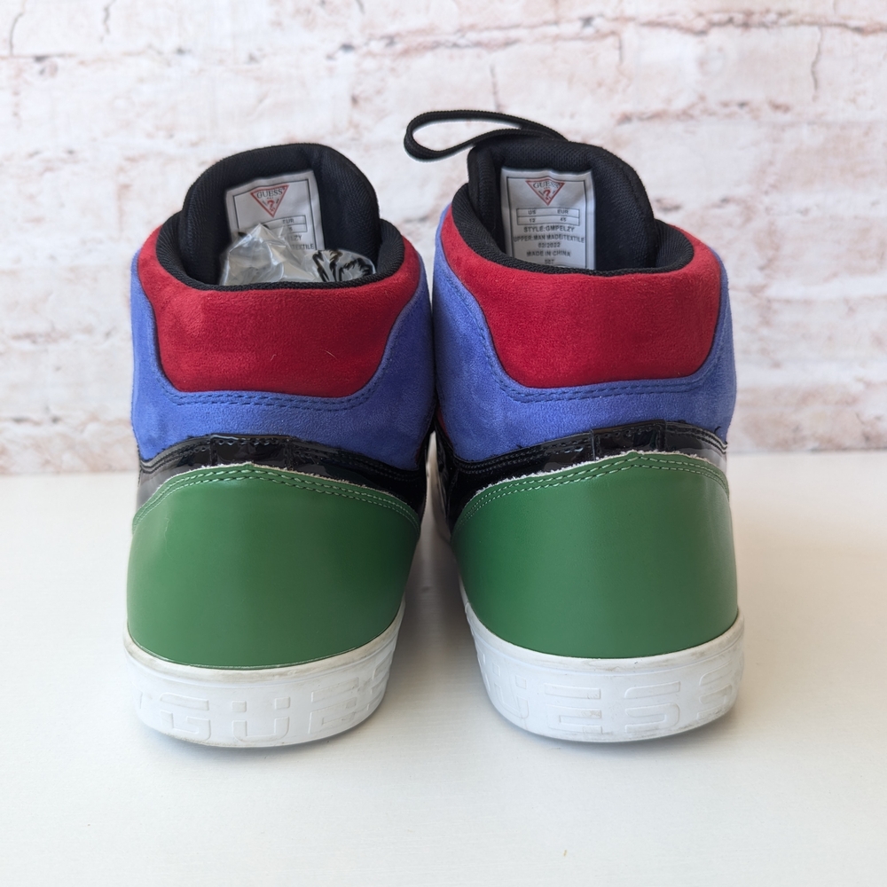 Guess Pelzy High-Top Sneakers. - Picture 2 of 11